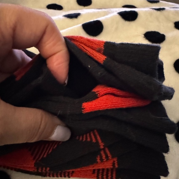 Goodfellow & Co Men's Crew Socks 5 Pair - Red and Blue & Red and Black Size 6-12 - Picture 5 of 12